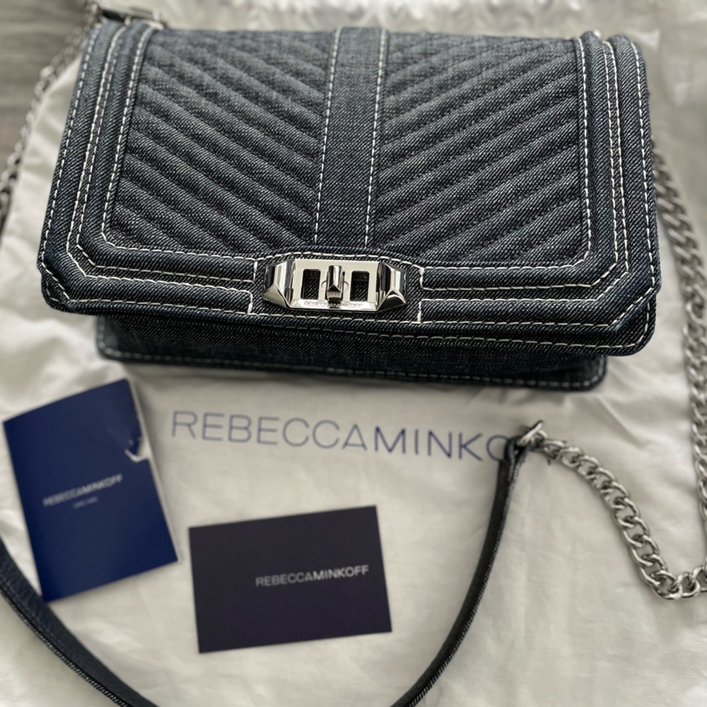 Rebecca Minkoff Denim Crossbody Bag